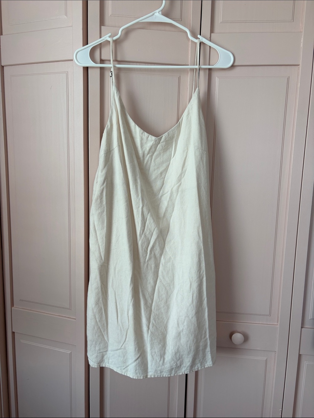 Billabong linen dress with Spaghetti Straps